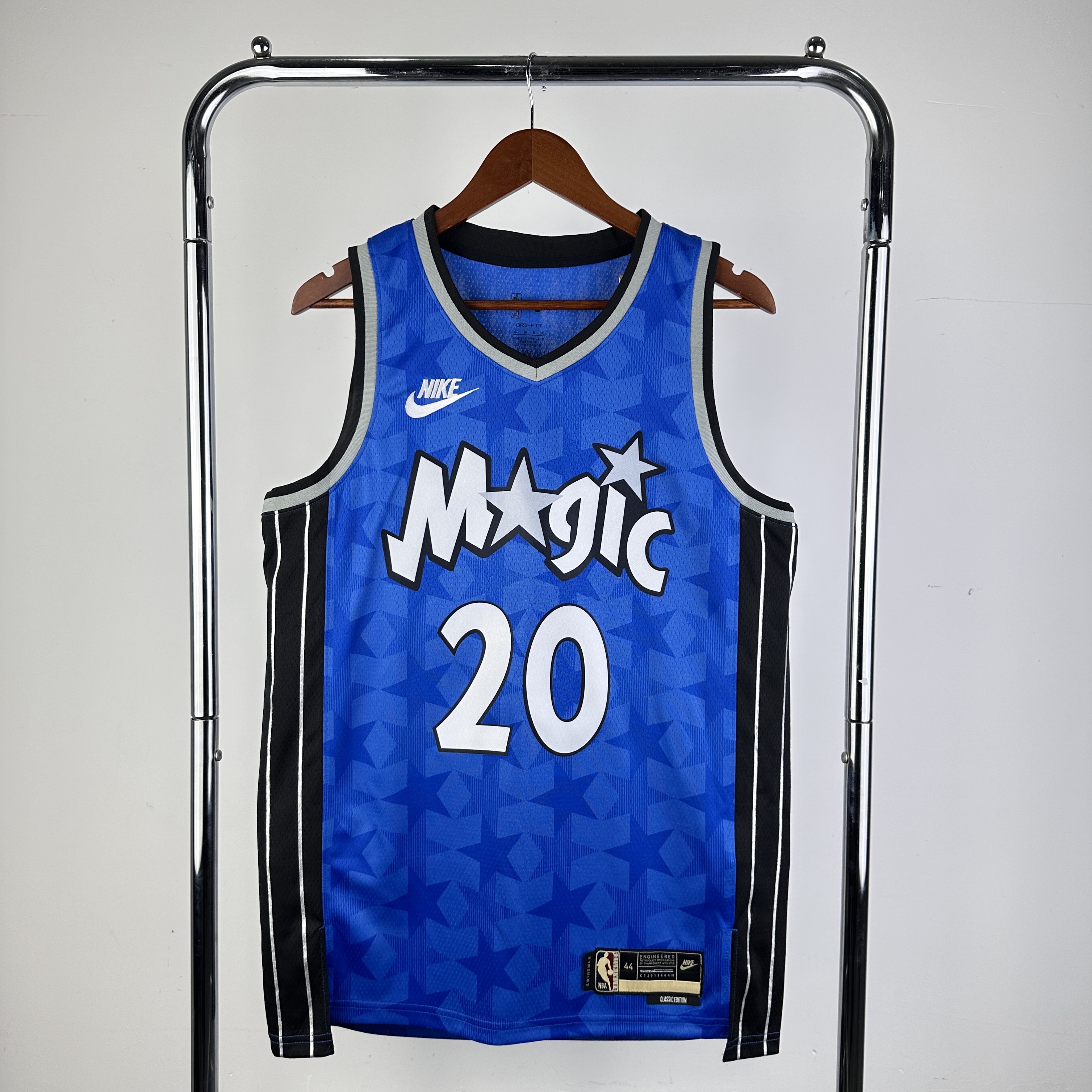 Men Orlando Magic #20 Fultz Blue Season Nike 2024 NBA Jersey